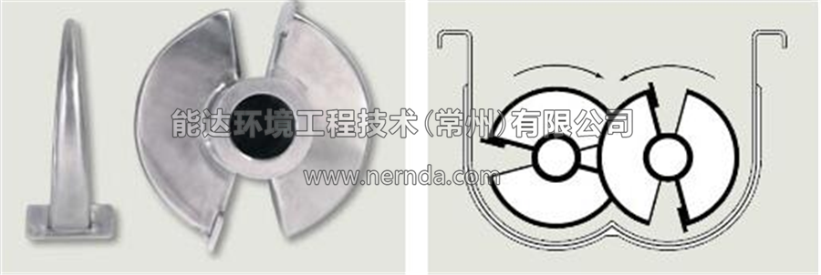 空心槳葉烘干機結(jié)構(gòu)示意圖1